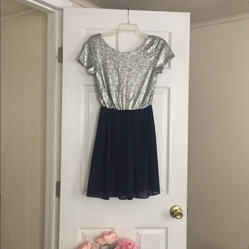 Sequin top dress